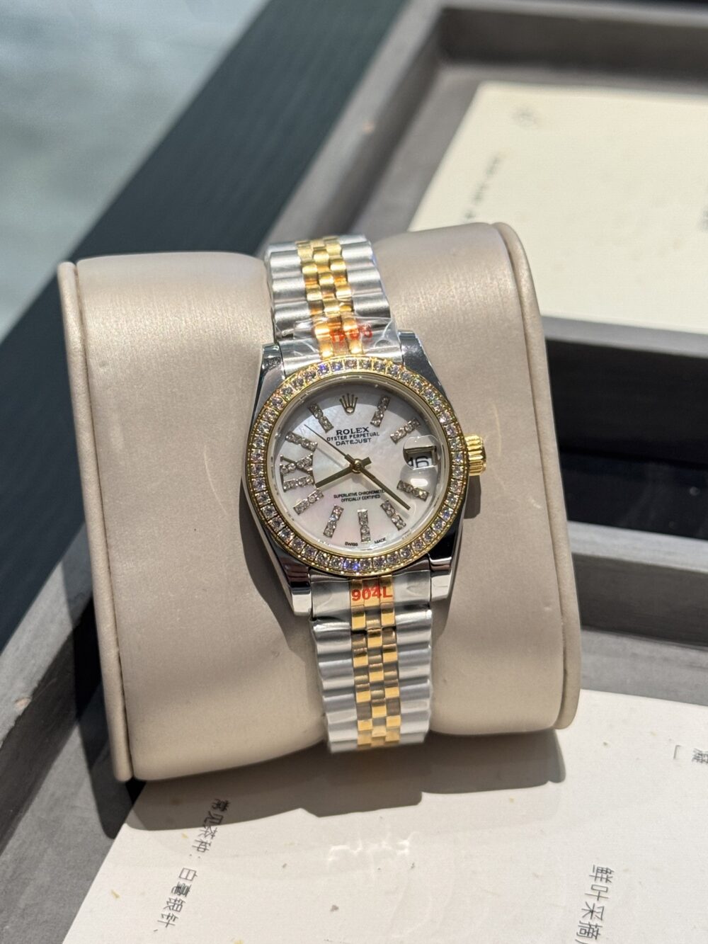 ロレックス (ROLEX) 新作 デイトジャスト レディース ダイヤ 時計 31mm