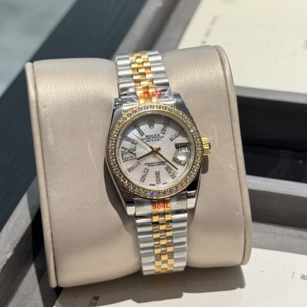 ロレックス (ROLEX) 新作 デイトジャスト レディース ダイヤ 時計 31mm