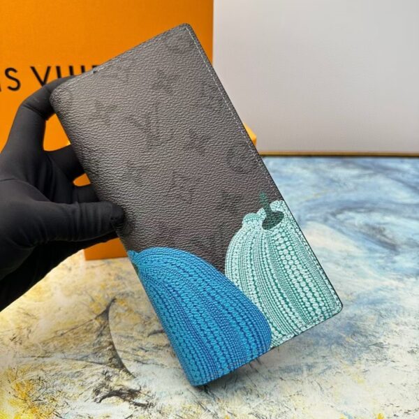 ルイ ヴィトン ( Louis Vuitton) x YK Slender 草間 彌生 長 財布 10 x 19 x 2cm