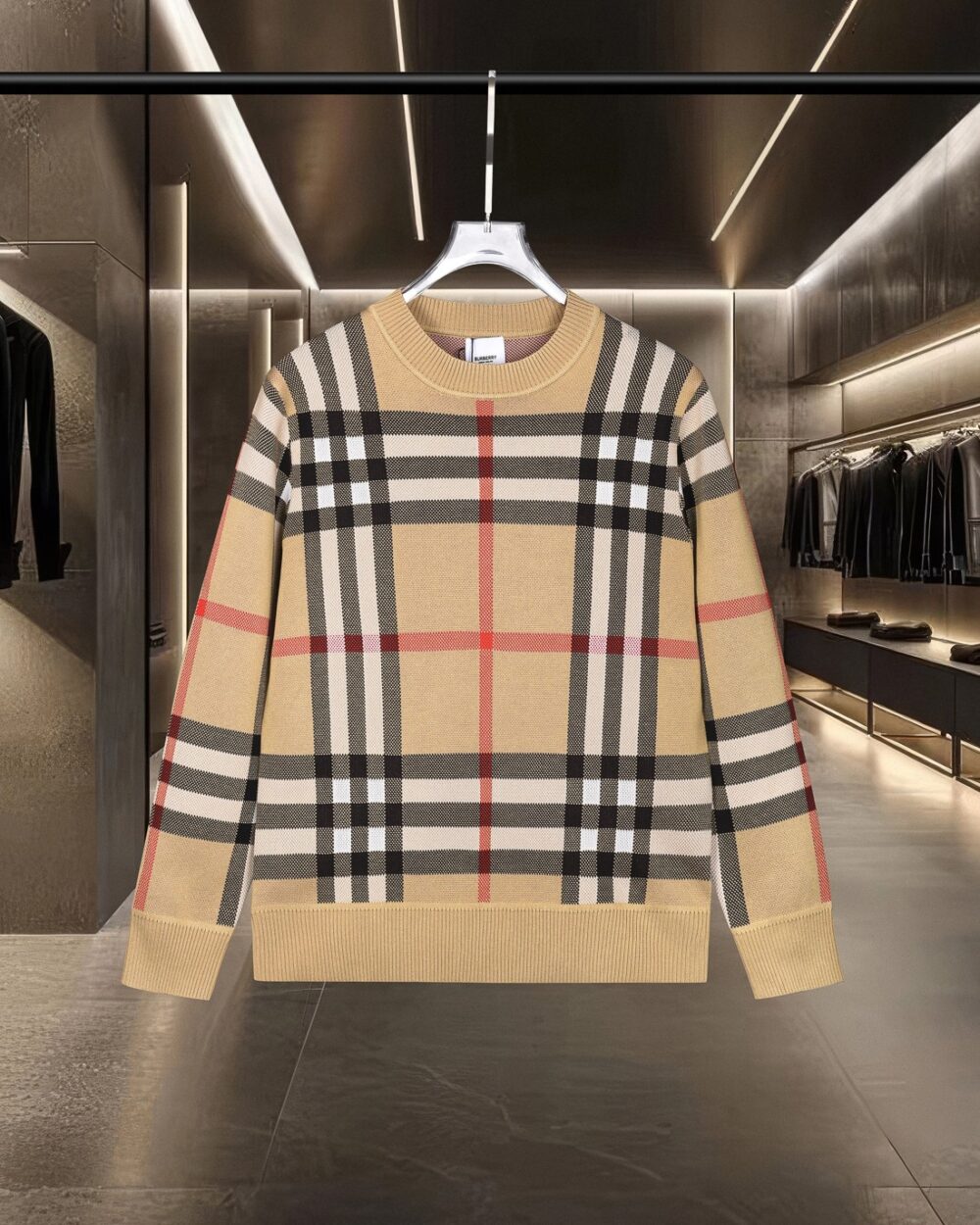 【BURBERRY】バーバリー長袖 セーター 男女兼用！