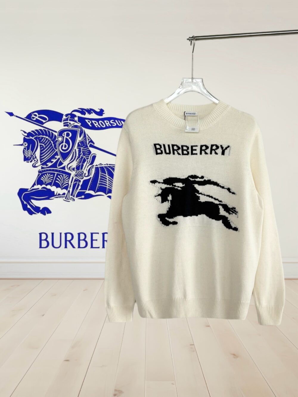 【BURBERRY】バーバリー長袖 セーター 男女兼用！