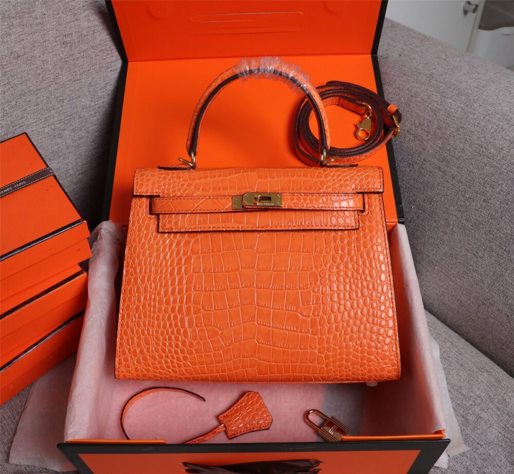 【HERMES】エルメス ケリー クロコ 25cm