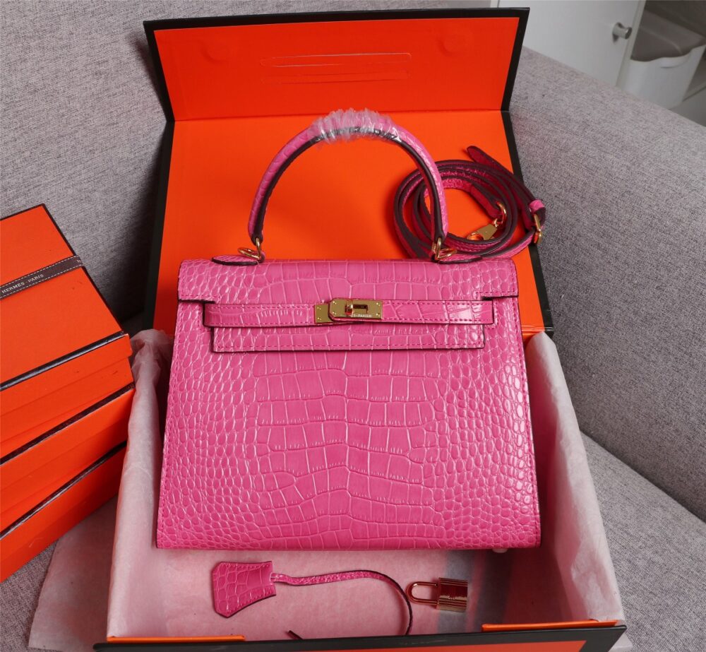 【HERMES】エルメス ケリー クロコ 25cm