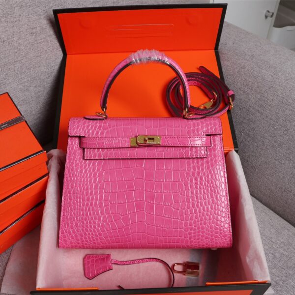 【HERMES】エルメス ケリー クロコ 25cm