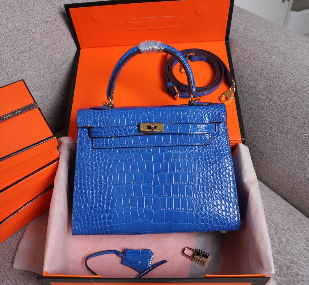 【HERMES】エルメス ケリー クロコ 25cm