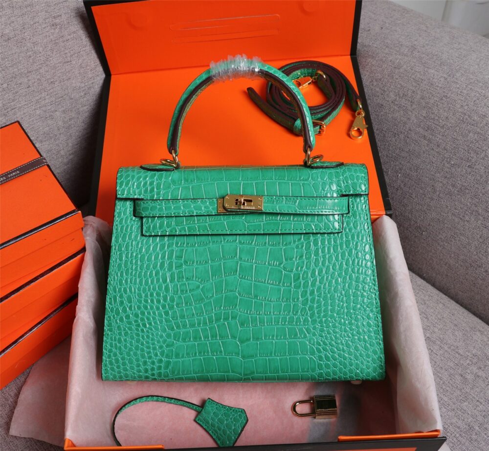 【HERMES】エルメス ケリー クロコ 25cm