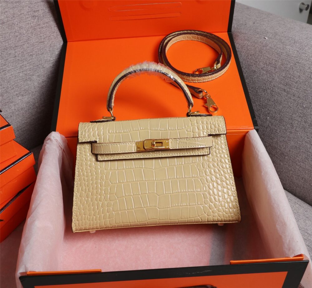 【HERMES】エルメス ケリー クロコ 25cm