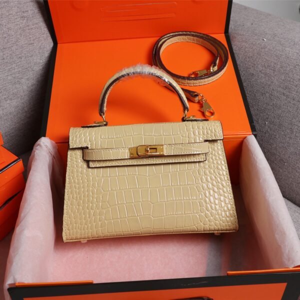 【HERMES】エルメス ケリー クロコ 25cm