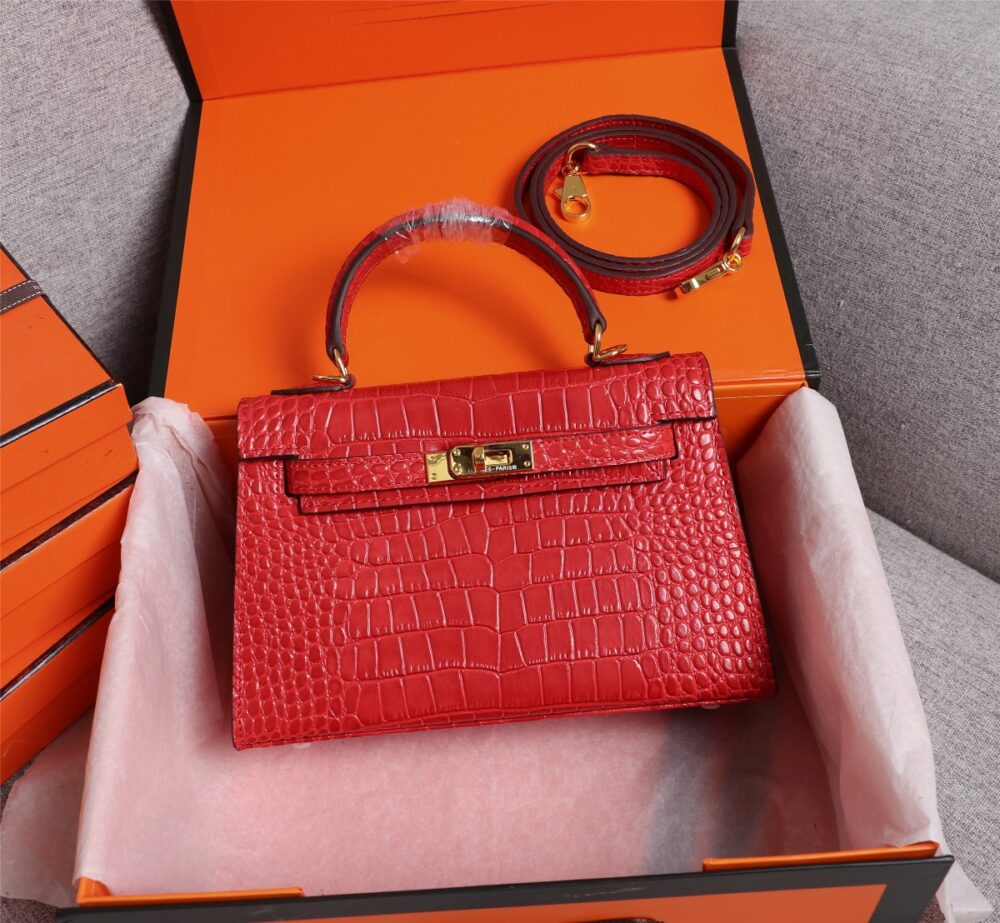 【HERMES】エルメス ケリー クロコ 25cm