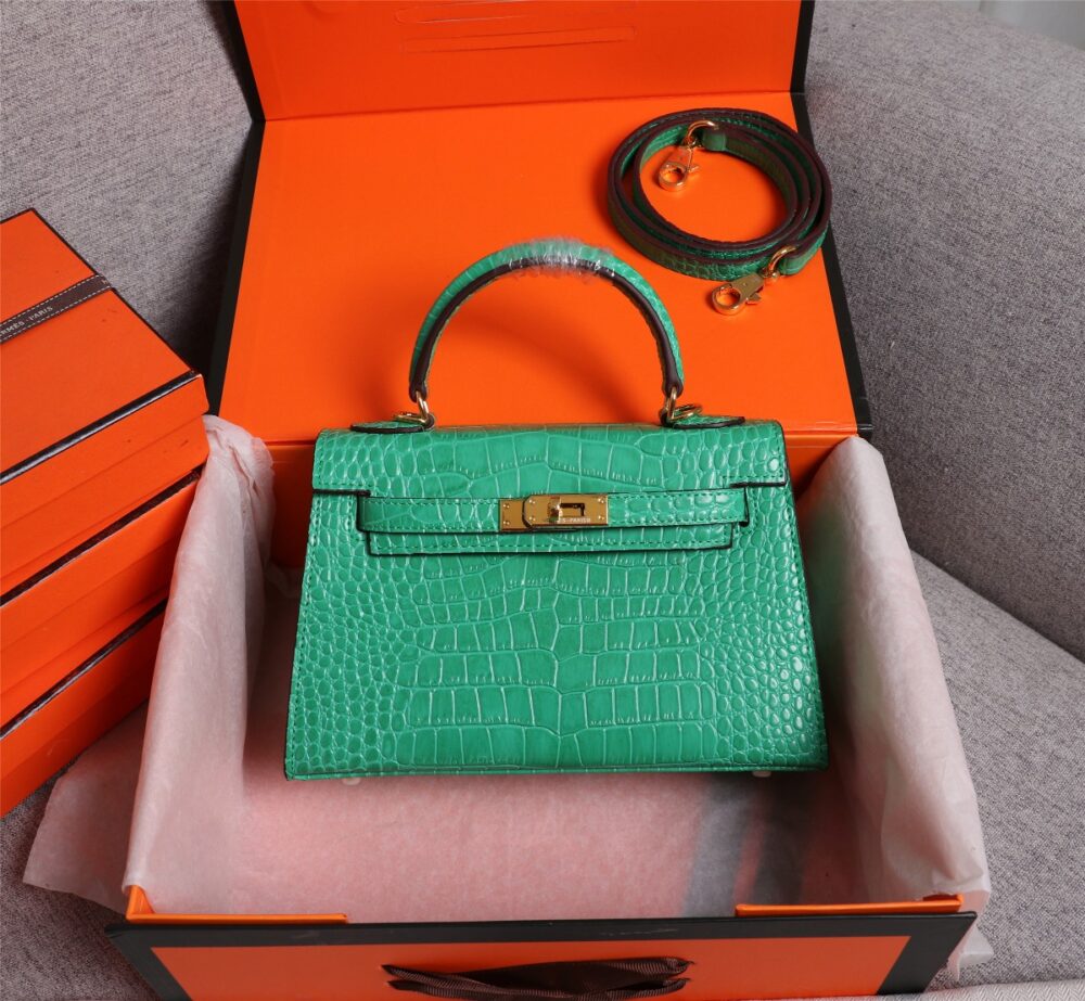 【HERMES】エルメス ケリー クロコ 25cm
