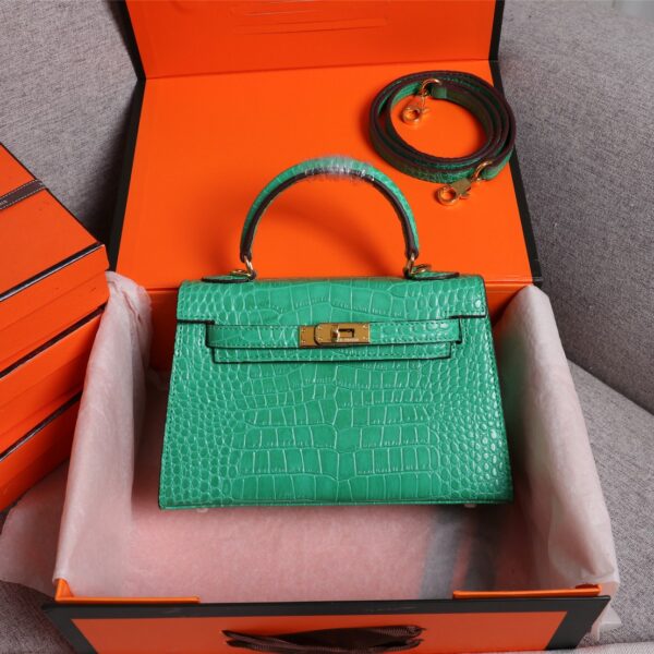 【HERMES】エルメス ケリー クロコ 25cm