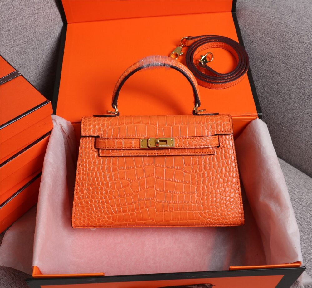【HERMES】エルメス ケリー クロコ 25cm