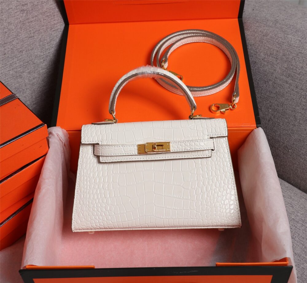 【HERMES】エルメス ケリー クロコ 25cm