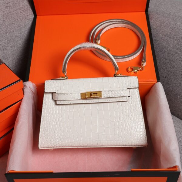 【HERMES】エルメス ケリー クロコ 25cm