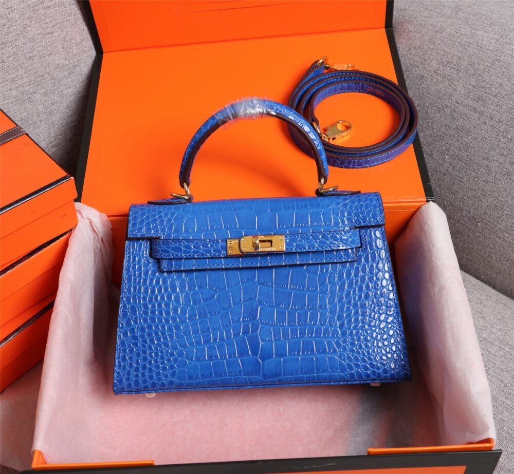 【HERMES】エルメス ケリー クロコ 25cm
