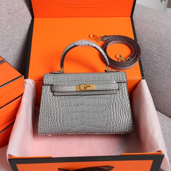 【HERMES】エルメス ケリー クロコ 25cm