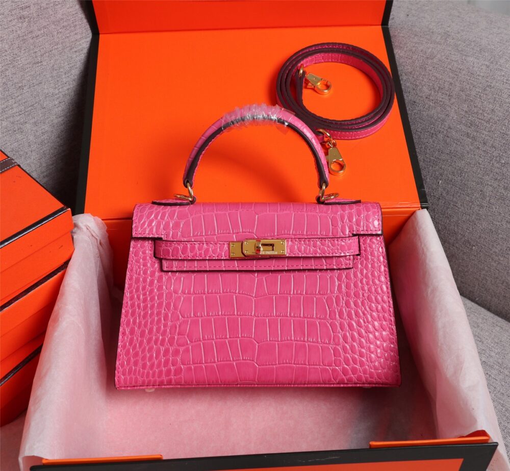 【HERMES】エルメス ケリー クロコ 25cm