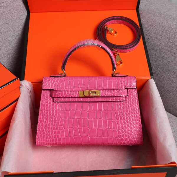 【HERMES】エルメス ケリー クロコ 25cm