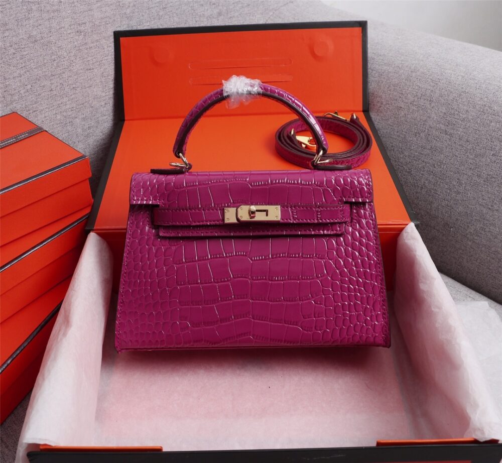 【HERMES】エルメス ケリー クロコ 25cm