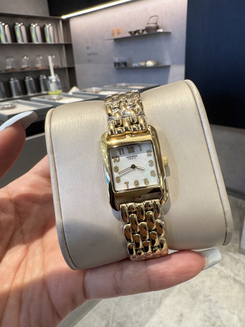 【HERMES】エルメス クリッパー 時計 23cm