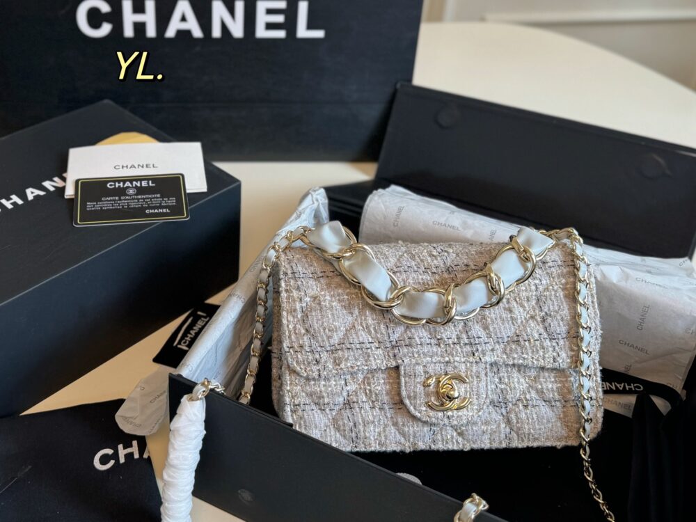 シャネル(Chanel) 25B チェーン ハンドル バッグ 20X13mm